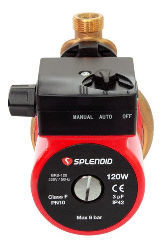 BOMBA DE AGUA O PRESURIZADORA SPLENDID BRS-120 26L/M 3/4 - 5