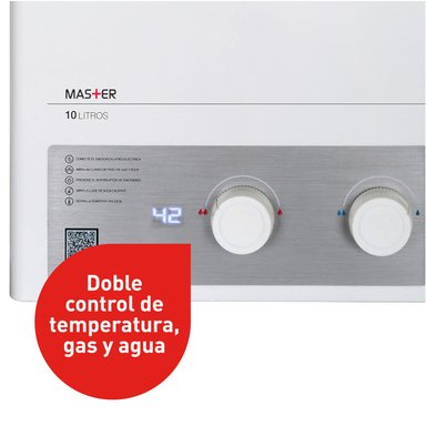 CALEFONT A GAS LICUADO 10 L SPLENDID TIRO FORZADO - 3
