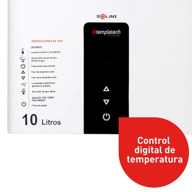 CALEFONT A GAS NATURAL 10 L SPLENDID CÁMARA ESTANCA - 3
