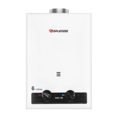 CALEFONT A GAS LICUADO 6 L SPLENDID TIRO NATURAL - 1