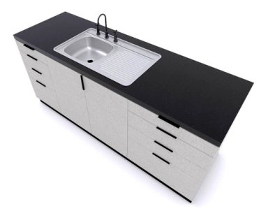 LAVAPLATOS SOBREPONER 800X500 COMBINACION DERECHO SPLENDID - 2