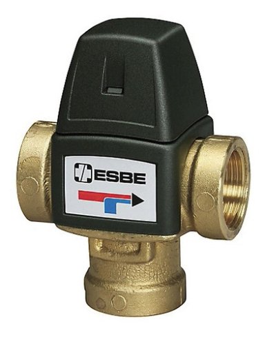VALVULA MEZCLADORA TERMOSTATICA ESBE DE 1/2 PARA TERMOS - 1