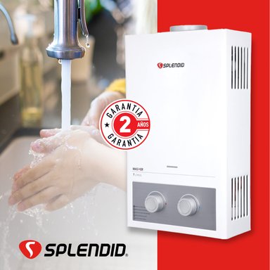 CALEFONT A GAS LICUADO 7 L SPLENDID TIRO NATURAL - 4