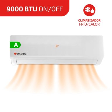 AIRE ACONDICIONADO SPLIT 9000BTU SPLENDID - 4