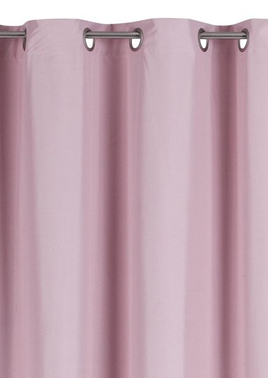 CORTINA BLACKOUT 100% ENGOMADA TERMICA TELA LIGERA 140X225 - MICROFIBRA PREMIUM - 1 PAÑO ROSA - 6