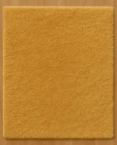 ALFOMBRA CLEMS TIMMY PELUDA EXTRA SUAVE AMARILLO GOLD GOLDEN 150 X 200 CM - 7