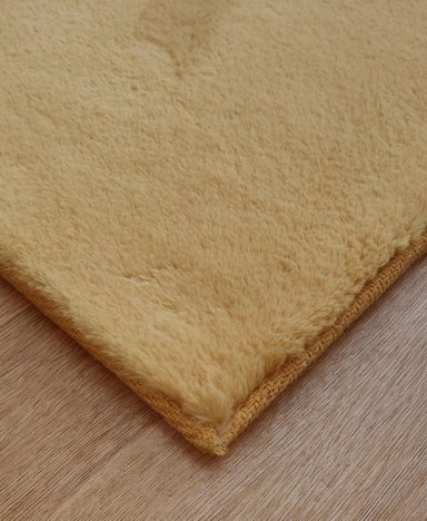 ALFOMBRA CLEMS TIMMY PELUDA EXTRA SUAVE AMARILLO GOLD GOLDEN 150 X 200 CM - 8