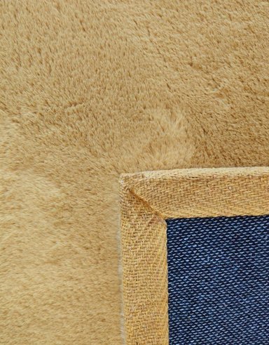 ALFOMBRA CLEMS TIMMY PELUDA EXTRA SUAVE AMARILLO GOLD GOLDEN 150 X 200 CM - 9