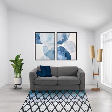 ALFOMBRA CLEMS DISEÑO DENVER LIVING 120 X 160 CM - 8