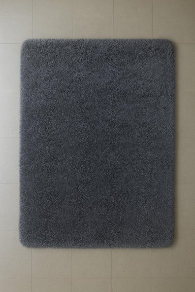 ALFOMBRA CLEMS PELUDA GRIS SHAGGY 200 X 220 CM - 5