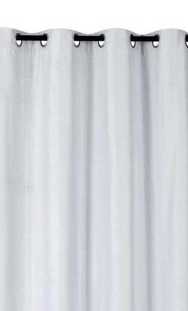 CORTINA ENGOMADA TERMICA TELA DELGADA 100% BLACKOUT 140X225 TAMAÑO 140X225 BLANCO - 7
