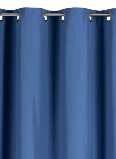 CORTINA ENGOMADA TERMICA TELA DELGADA 100% BLACKOUT 140X225 TAMAÑO 140X225 AZUL - 7
