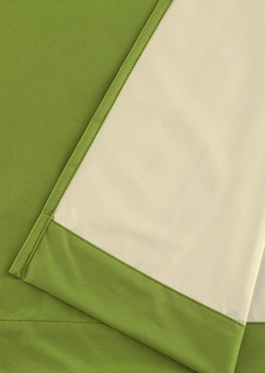 CORTINA ENGOMADA TERMICA TELA DELGADA 100% BLACKOUT 140X225 TAMAÑO 140X225 VERDE - 4