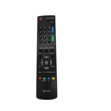 CONTROL REMOTO DGT-97A COMPATIBLE CON TV ANTIGUA SHARP + PILAS - 1