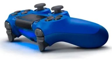 CONTROL INALAMBRICO JOYSTICK COMPATIBLE CON PS4 AZUL - 1