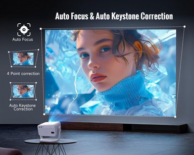 PROYECTOR PORTATIL L018 MAGCUBIC ANDROID 11 HD 4K CINE EN CASA 650ANSI - 5