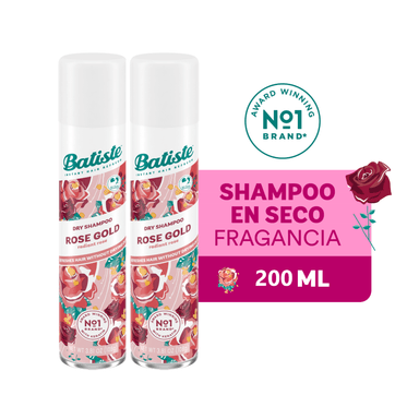 PACK 2 BATISTE 200 ML ROSE GOLD - 1