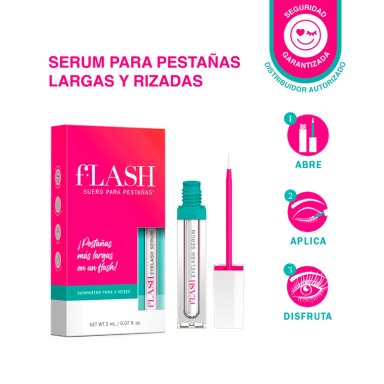 FLASH SERUM PARA CRECIMIENTO DE LAS PESTAÑAS 2 ML+ ENCRESPADOR DE PESTAÑAS BETER - 5