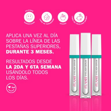 FLASH SERUM PARA CRECIMIENTO DE LAS PESTAÑAS 2 ML+ ENCRESPADOR DE PESTAÑAS BETER - 7