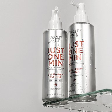 Spray Capilar Antifrizz Protección y Brillo Just One Minute Jacques Janine 200ml - 7