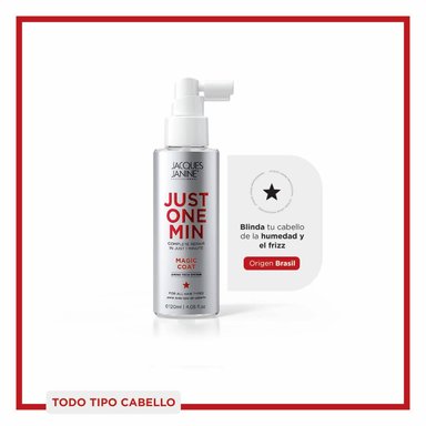 Spray Capilar Antifrizz Protección y Brillo Just One Minute Jacques Janine 120ml - 1
