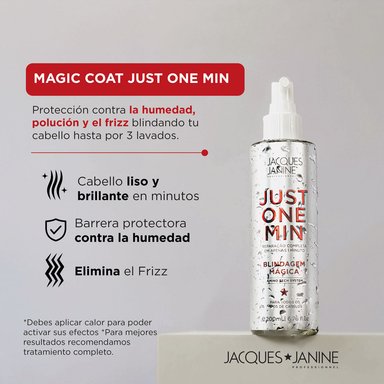 Spray Capilar Antifrizz Protección y Brillo Just One Minute Jacques Janine 120ml - 3