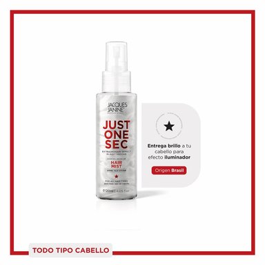 BRUMA CAPILAR ANTIFRIZZ Y BRILLO JUST ONE MINUTE JACQUES JANINE 120ML - 1