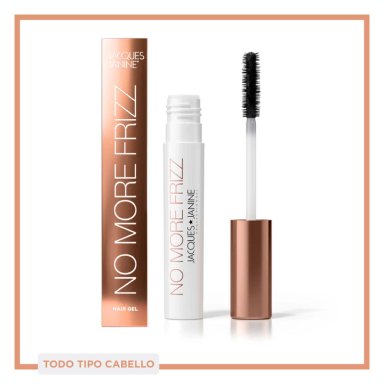 GEL FINALIZADOR NO MORE FRIZZ, CEPILLO EFECTO CLEAN LOOK Y BRILLO NATURAL 7ML - 1