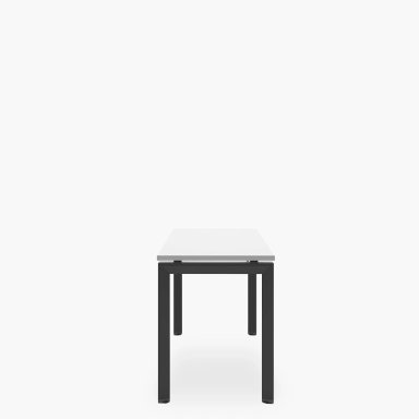 ESCRITORIO FORM OFFICE METALICO CUBIERTA MADERA NEO 140X60 - 3