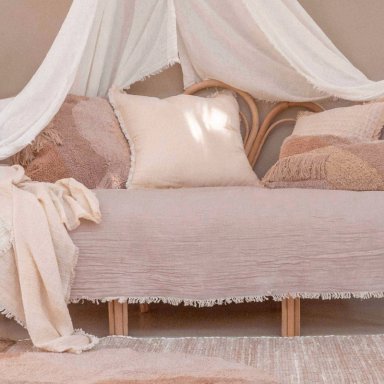 CUBRECAMA LAYER BEIGE (CAMA 1 O 1 1/2 PLAZAS) CALMA HOUSE - 2