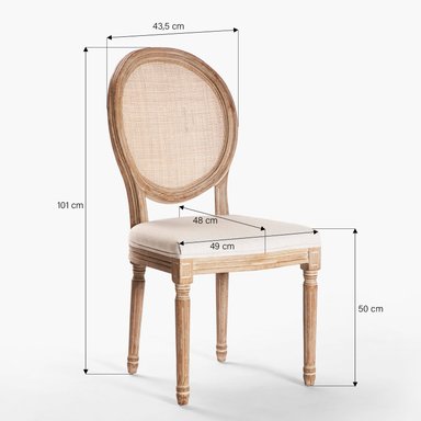 SILLA FORM DESIGN DIANA 1 CUERPO MADERA CAFÉ - 6