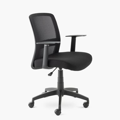 SILLA OFICINA FORM OFFICE NEGRO MESH - 3
