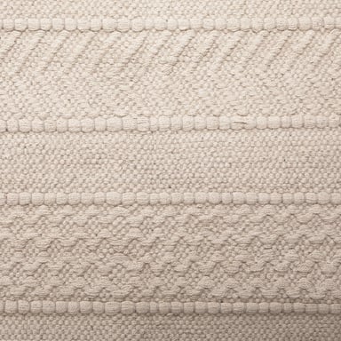 ALFOMBRA FORM DESIGN ALGODON BARTOLOME BLANCO NATURAL 300 X 400 CM - 4