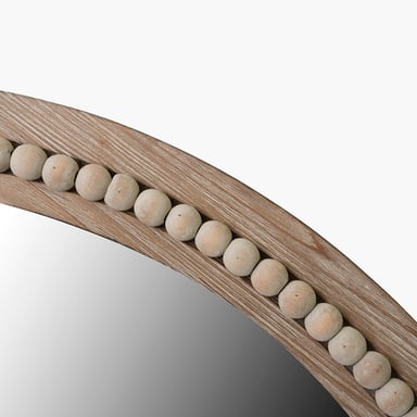 ESPEJO FORM DESIGN REDONDO MARY NATURAL MADERA - 3