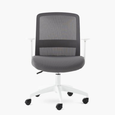 SILLA OFICINA FORM OFFICE GRIS MESH - 1
