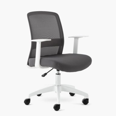 SILLA OFICINA FORM OFFICE GRIS MESH - 3