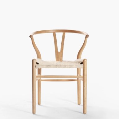 SILLA MADERA WISHBONE FORM - 1