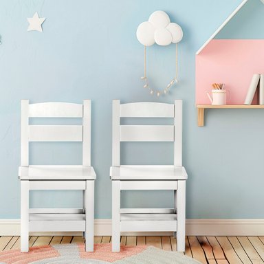 SILLAS FORM DESIGN OLIVIA BLANCO PACK INFANTIL X2 - 2