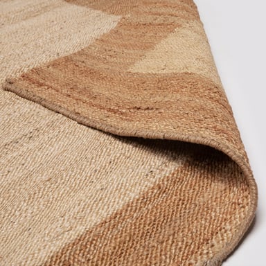 ALFOMBRA YUTE NUBIA 200X300 CRUDO FORM - 1