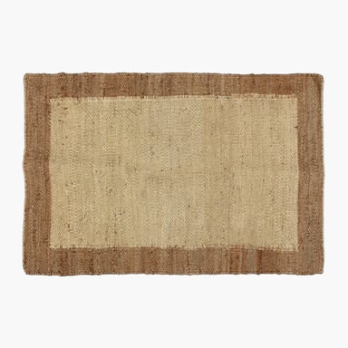 ALFOMBRA YUTE NUBIA 200X300 CRUDO FORM - 3