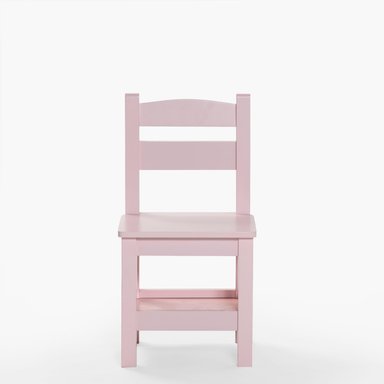 PACK INFANTIL FORM DESIGN 1 MESA 2 SILLAS OLIVIA BLANCO/ ROSADO MADERA - 5