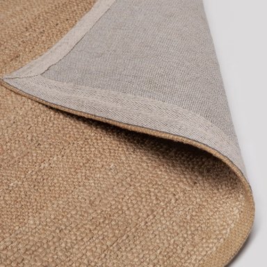 ALFOMBRA LIVING SAHARA YUTE 150X200 CRUDO FORM - 1