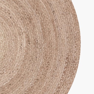 ALFOMBRA FORM DESIGN REDONDA YUTE GOBI NATURAL 120 X 120 CM - 2