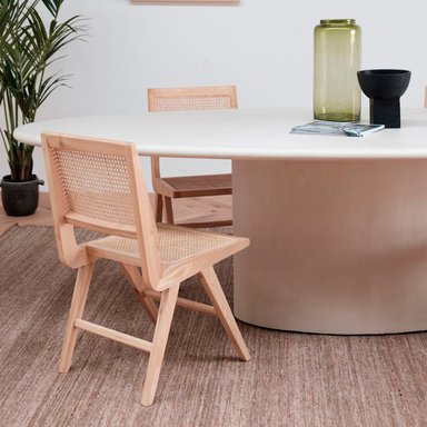 SILLA COMEDOR FORM DESIGN PIERRE 1 CUERPO MADERA CAFÉ - 7