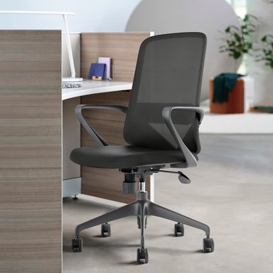 SILLA EJECUTIVA FORM OFFICE NEGRO OFICINA VIC - 2
