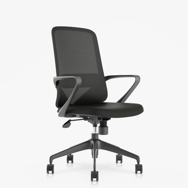 SILLA EJECUTIVA FORM OFFICE NEGRO OFICINA VIC - 3