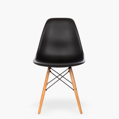 SILLAS COMEDOR FORM DESIGN EAMES DSW 1 CUERPO NEGRO PACK 4 - 2
