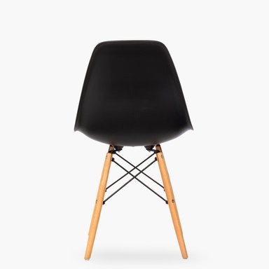 SILLAS COMEDOR FORM DESIGN EAMES DSW 1 CUERPO NEGRO PACK 4 - 6