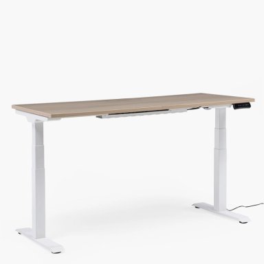 ESCRITORIO FORM OFFICE COSMO ELÉCTRICO DUAL 160X70 METAL - 3