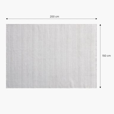 ALFOMBRA LANA VILLARRICA 150X200  FORM - 5
